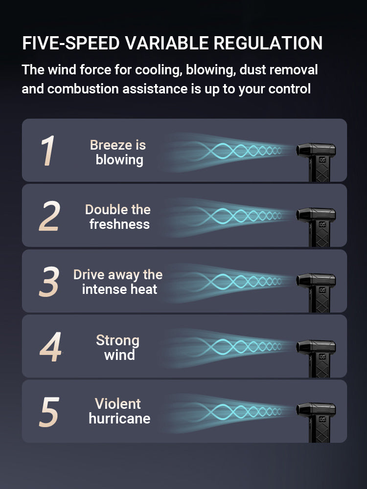 Powerful Dust Blower 800000KIS Type-C Rechargeable