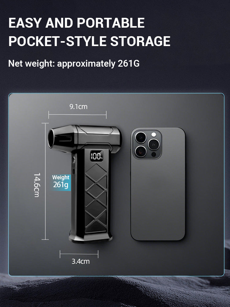 Powerful Dust Blower 800000KIS Type-C Rechargeable