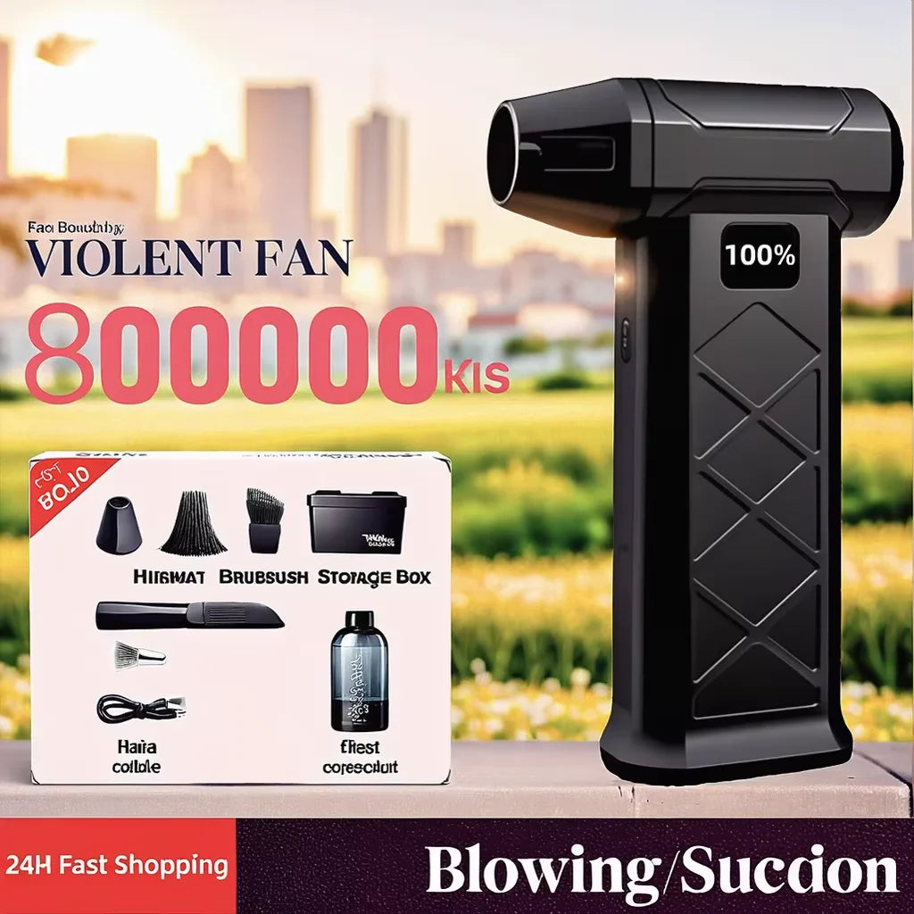 Powerful Dust Blower 800000KIS Type-C Rechargeable